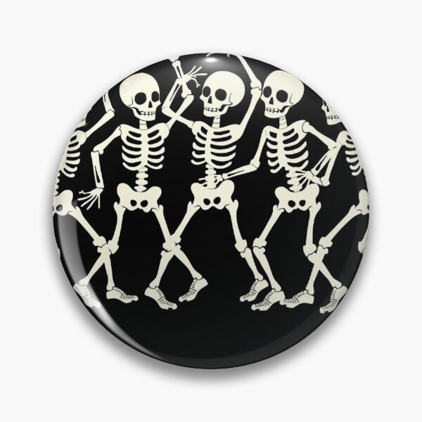 Item preview, Dancing Skeletons: Vintage Halloween Cartoon Fun designed and sold by Rio77 Styles.