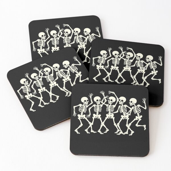 Item preview, Dancing Skeletons: Vintage Halloween Cartoon Fun designed and sold by Rio77 Styles.