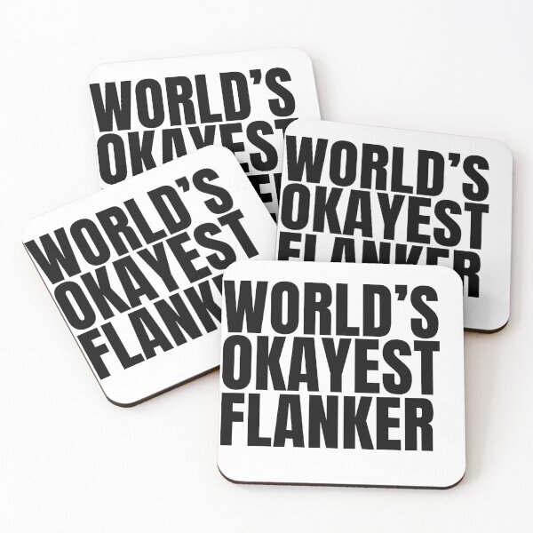 Artikelvorschau, Der okayste Flanker der Welt - Schwarz entworfen und verkauft von Cutsandsparks.