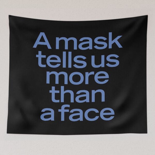 Item preview, A mask tells us more than a face. v.8 designed and sold by x1brett.