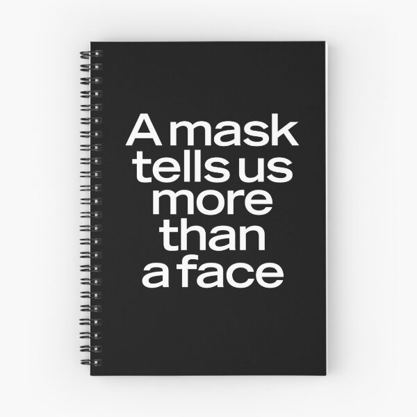 Item preview, A mask tells us more than a face. v.9 designed and sold by x1brett.