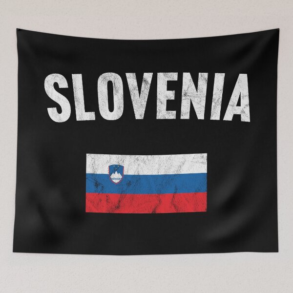 Item preview, Slovenia Flag designed and sold by PaulSDesign.
