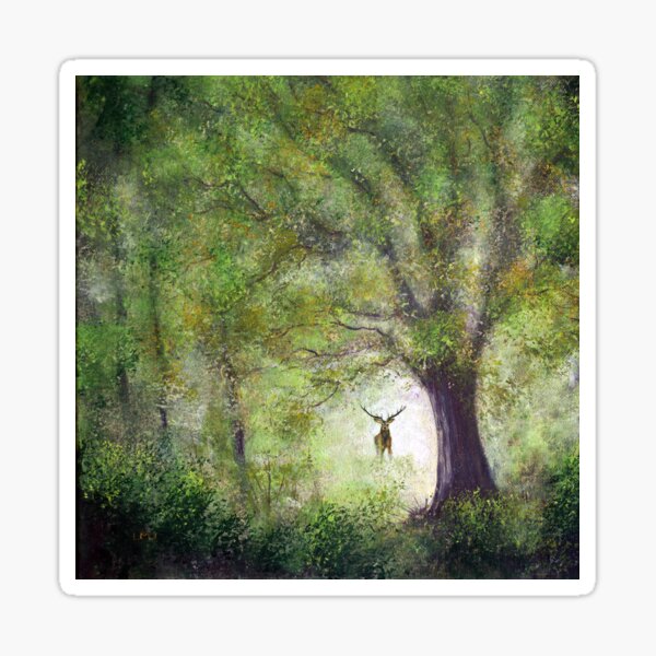 Hart of the Woodland Sticker