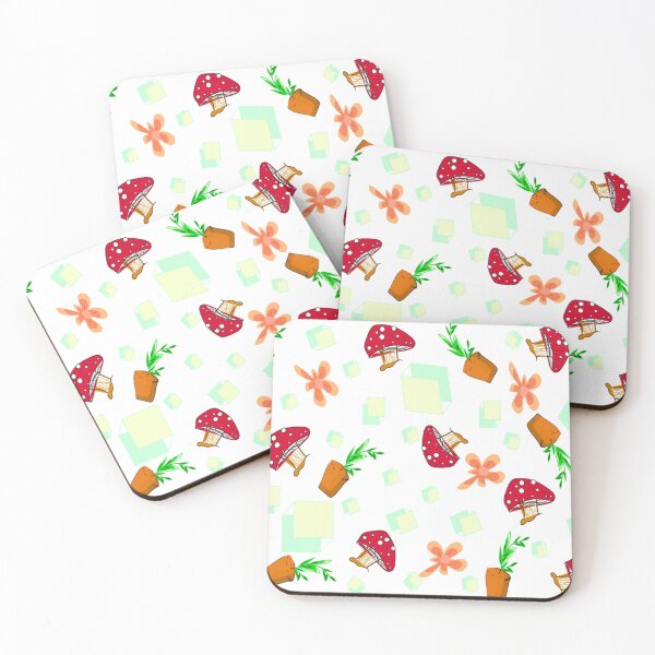 Item preview, flower vase ,mushrooms and boxes design designed and sold by Nature  Nblossom.