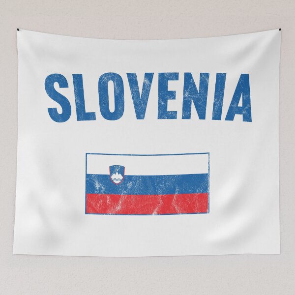 Item preview, Slovenia Flag designed and sold by PaulSDesign.