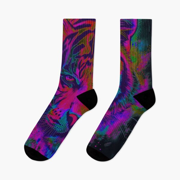 Item preview, Black light Tiger designed and sold by MatrixTattoo.