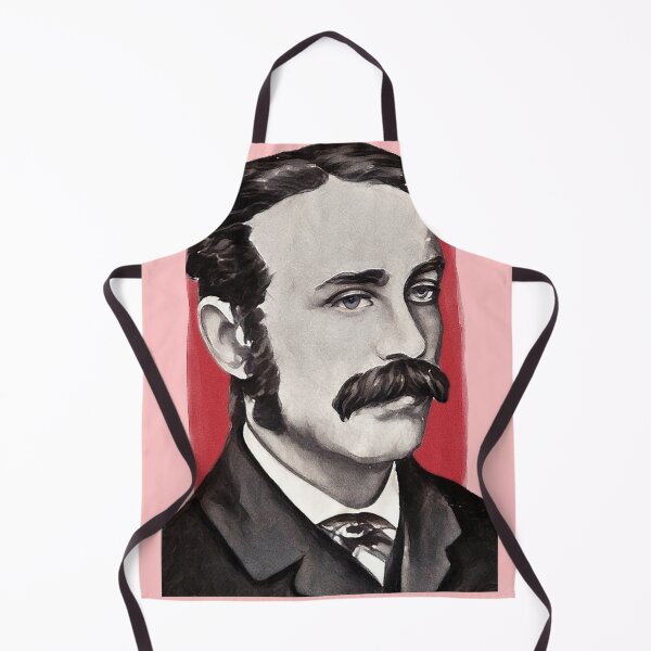 Item preview, English Essayist Walter Pater - red - illustration  designed and sold by Litstoy.