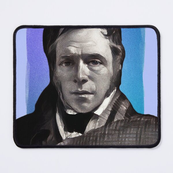 Item preview, Scottish Poet James Hogg - blue - illustration  designed and sold by Litstoy.