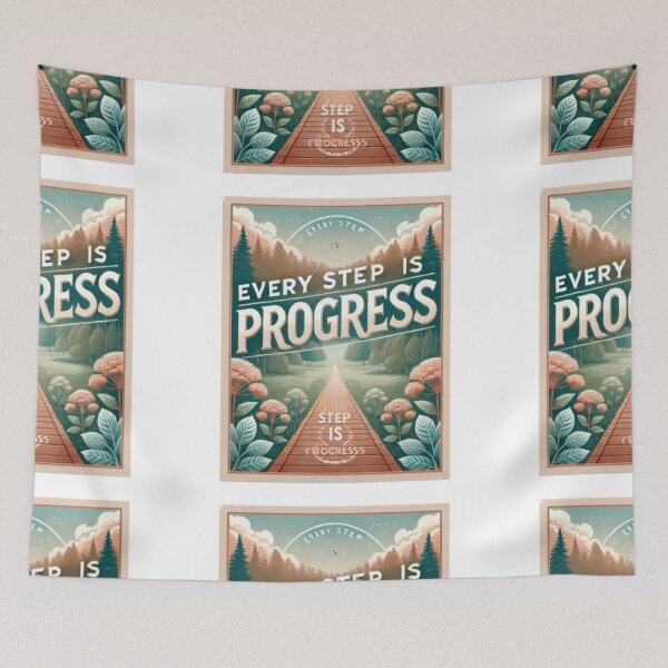 Item preview, Every Step Is Progress designed and sold by WildVista.
