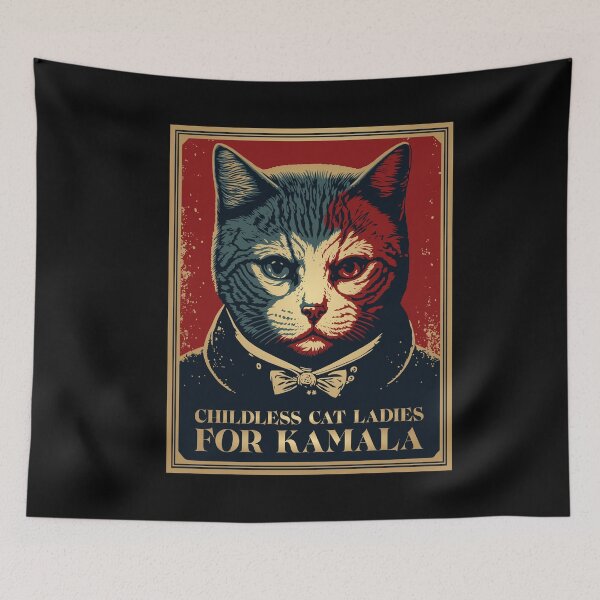 Item preview, Harris Walz 2024 - Cats Ladies for Kamala Harris designed and sold by vestalshop.