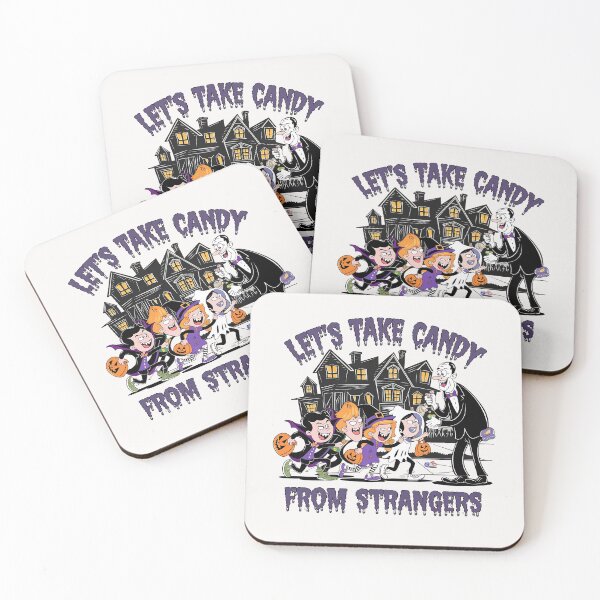 Item preview, Let's Take Candy From Strangers - The perfect gift for Halloween enthusiasts who love spooky, fun vibes and classic trick-or-treat traditions designed and sold by Zyziowsky.