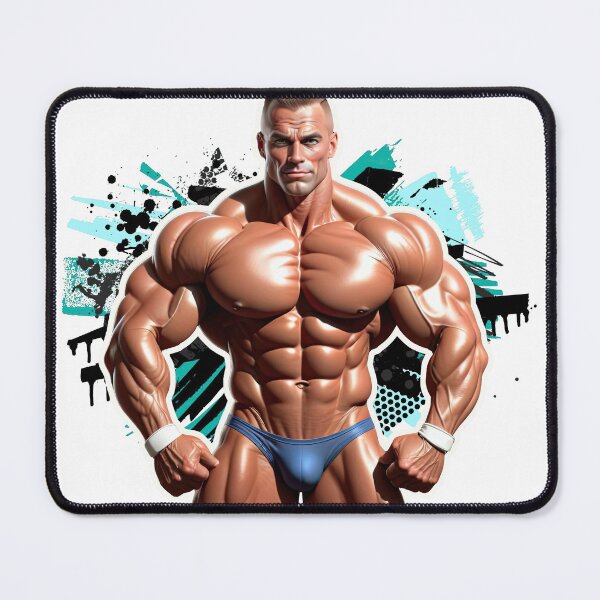 Item preview, New Series: Bodybuilder Sticker #42 designed and sold by ForeverPrintsOK.