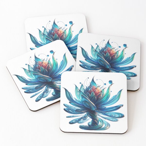 Item preview, blue transparent  Alien  flower designed and sold by Expressions-Sel.
