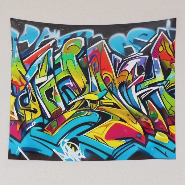 Item preview, Psychedelic Graffiti Art | 276 designed and sold by City Graffix Design Co..