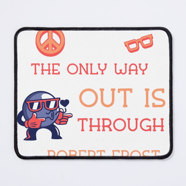Item preview, Mental health quote by robert frost designed and sold by JDCtee.