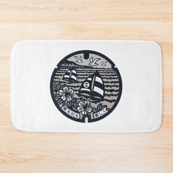Item preview, Gamagori City Manhole Cover Art 2 designed and sold by Musashi1996Art.