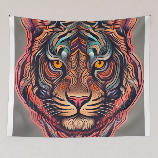 Item preview, Tiger Tattoo designed and sold by MatrixTattoo.