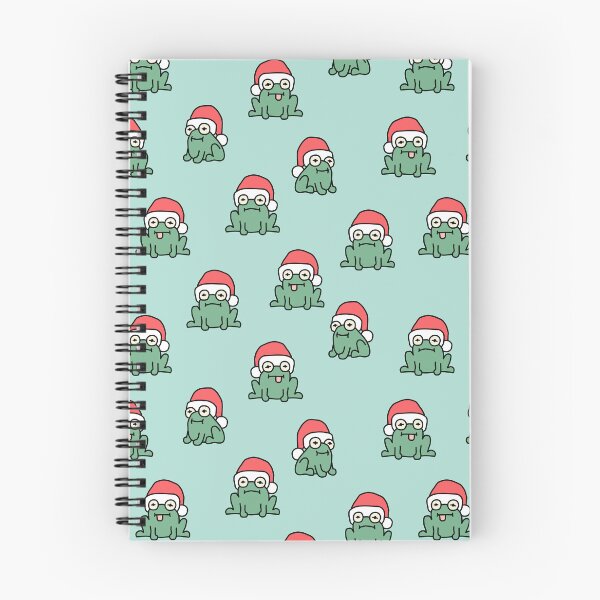 Item preview, christmas frogs - teal designed and sold by littlearrow.