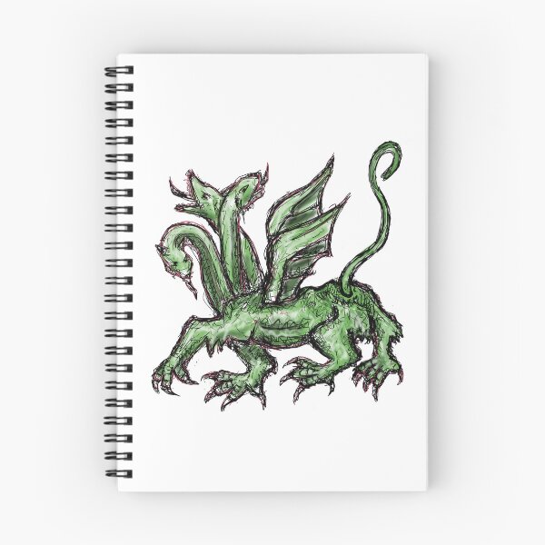 Item preview, Medieval Creature Meme - Three-headed dragon designed and sold by VintageManiac.