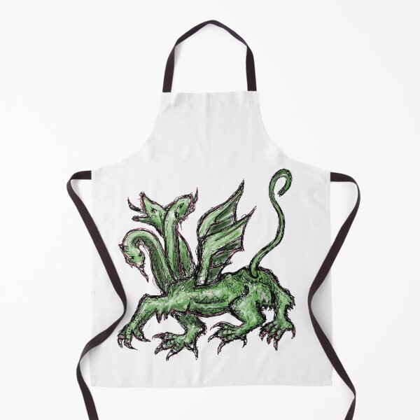 Item preview, Medieval Creature Meme - Three-headed dragon designed and sold by VintageManiac.