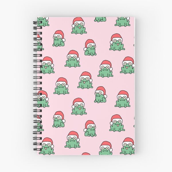 Item preview, christmas frogs - pink designed and sold by littlearrow.