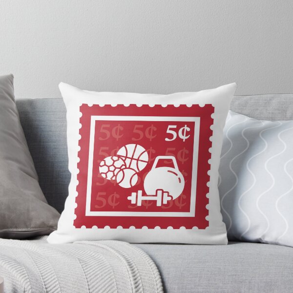 Item preview, Exercise Science | Cherry Red & White Stamps | College Sport Management Major | Gym Kinesiology Graduate School Class | Sports Coaching Job | University Degree Minor | StampHeed 002 designed and sold by StampHeed.