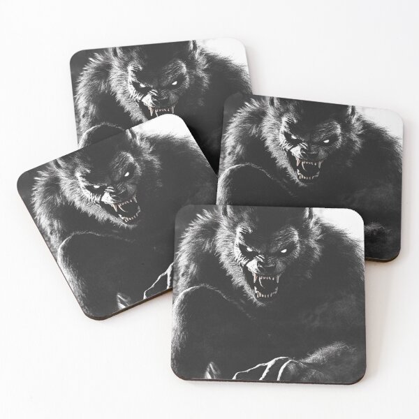 Item preview, hombre lobo retro designed and sold by MatrixTattoo.