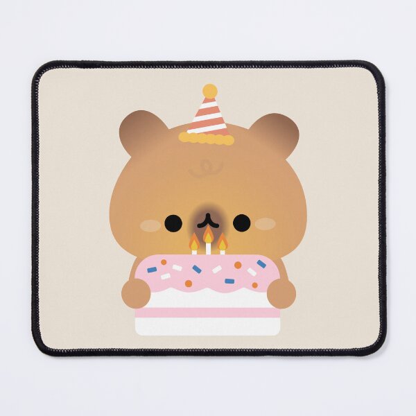 Item preview, Capybara Birthday designed and sold by theladyernestember.