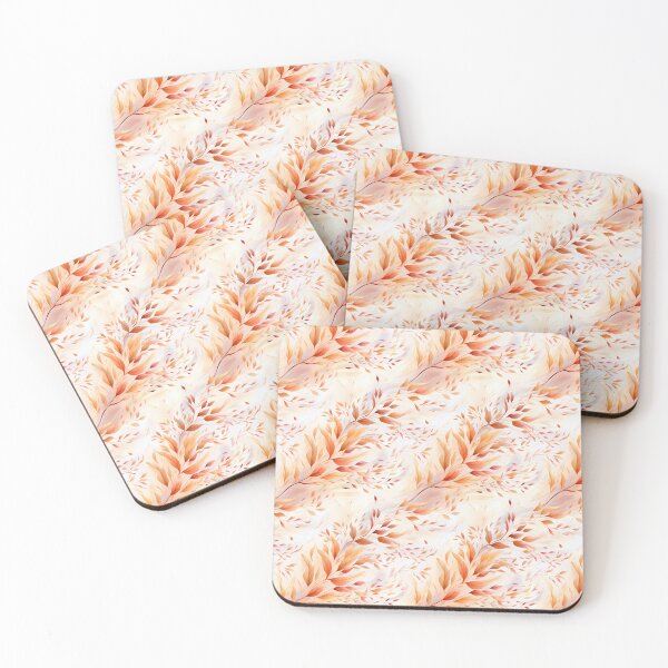 Item preview, Autumn Leaf Brushstrokes Pattern #23 designed and sold by NatureSight.