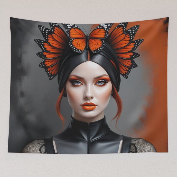 Item preview, Sofia Monarch of Butterflies brightens your day designed and sold by roman747.