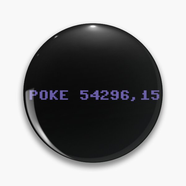 Item preview, POKE 54296,15 designed and sold by Periodic Table of Synthpop.