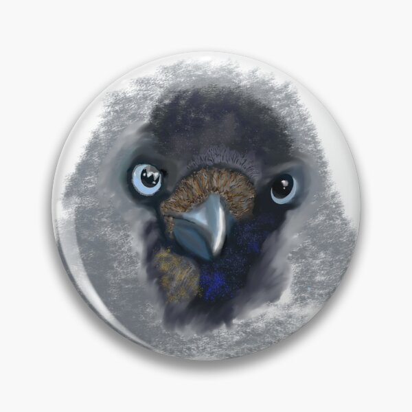 Item preview, Jackdaw Bird designed and sold by Rae Taylor.