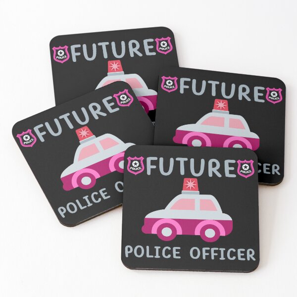 Item preview, Future Police Officer Future Cop Kid Girl Police Woman designed and sold by Pattranit56.