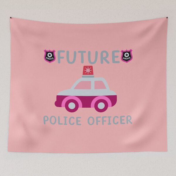 Item preview, Future Police Officer Future Cop Kid Girl Police Woman designed and sold by Pattranit56.