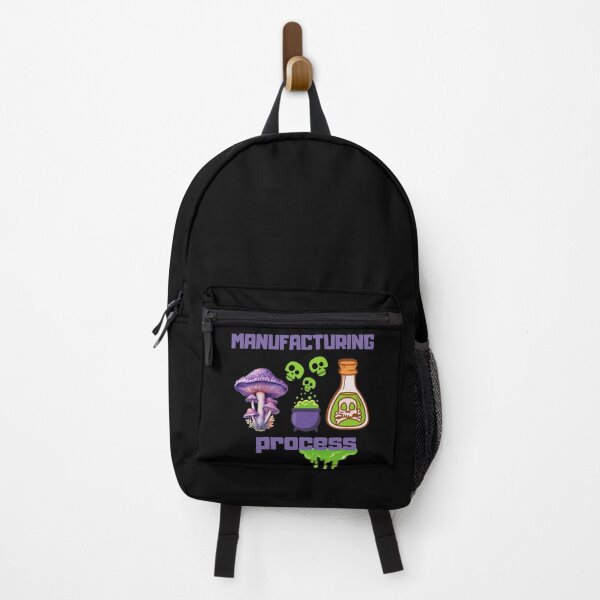 Item preview, Mushroom Poison Brewing Manufacturing Process Skull and Crossbones designed and sold by ToxiCool.