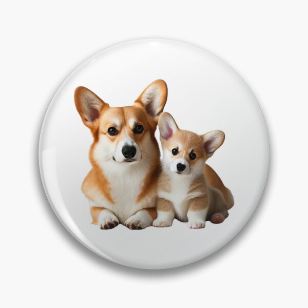 Item preview, Corgi Mother and Puppy designed and sold by CardsStudio.