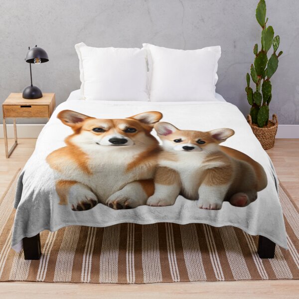 Item preview, Corgi Mother and Puppy designed and sold by CardsStudio.