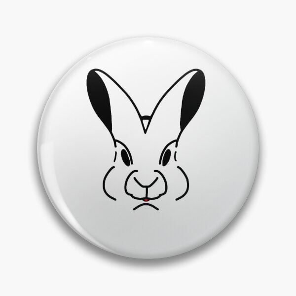 Aperçu de l'œuvre Logo de tête de lapin créée et vendue par Ang.V.