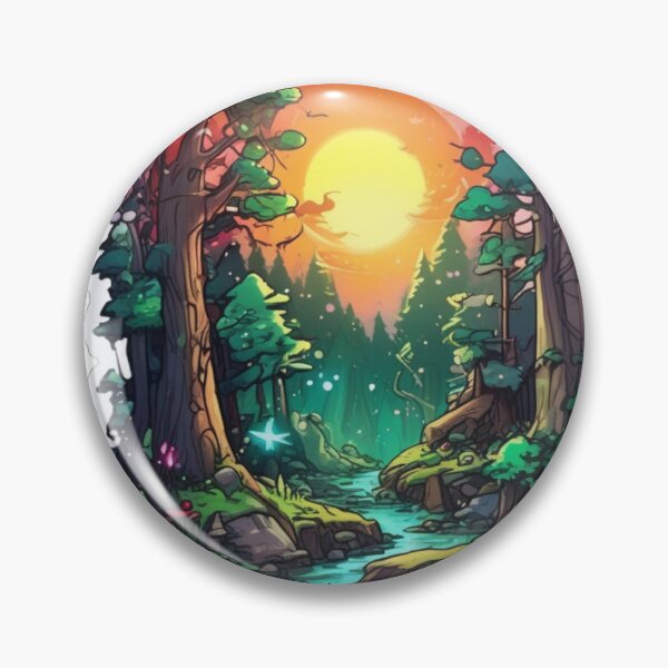 Item preview, fantasy forest  designed and sold by myartisanco.