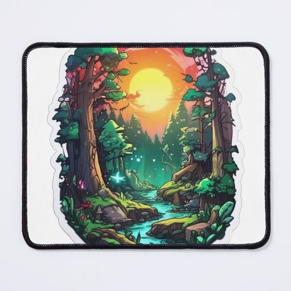 Item preview, fantasy forest  designed and sold by myartisanco.