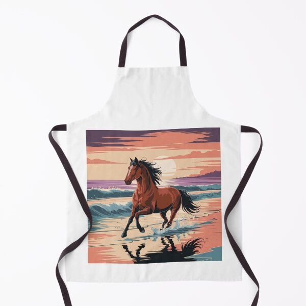 Item preview, Majestic Horse galloping by the seashore designed and sold by Mye Light Designs.