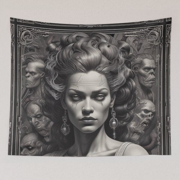 Item preview, Bride of Frankenstein designed and sold by MatrixTattoo.
