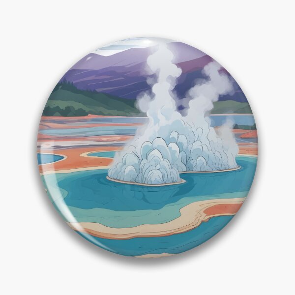 Item preview, Rotorua Geothermal Landscape designed and sold by WildlifeInc.