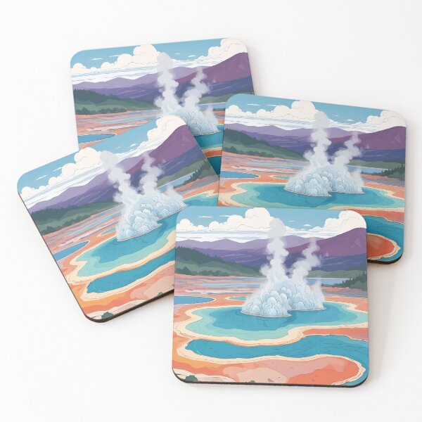 Item preview, Rotorua Geothermal Landscape designed and sold by WildlifeInc.