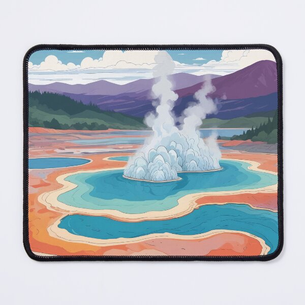 Item preview, Rotorua Geothermal Landscape designed and sold by WildlifeInc.