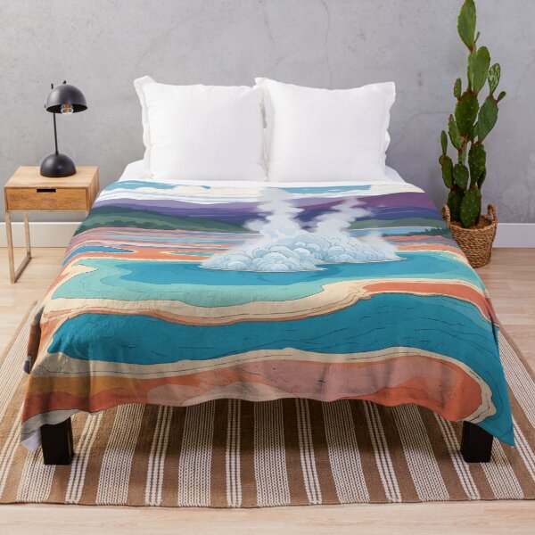 Item preview, Rotorua Geothermal Landscape designed and sold by WildlifeInc.