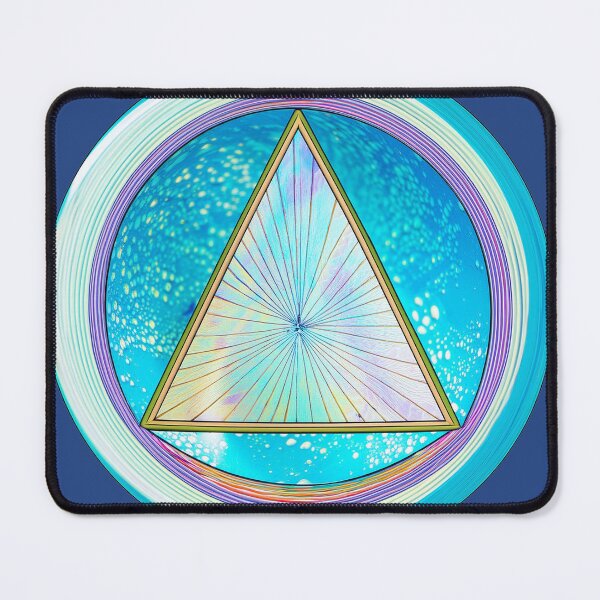 Item preview, AA Recovery Circle Triangle Crystalline Meditation Starter designed and sold by ApexDesigners.
