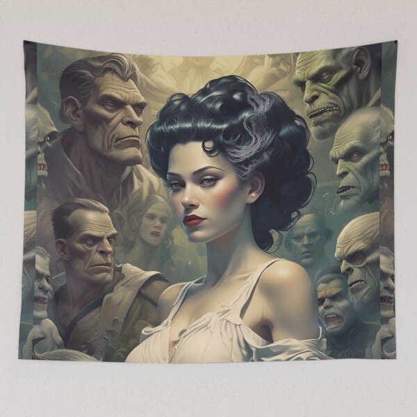Item preview, Bride of Frankenstein designed and sold by MatrixTattoo.