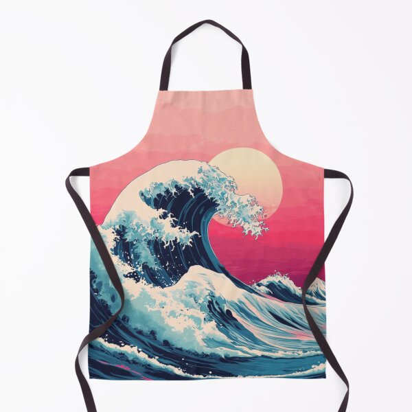 Item preview, Japanese Big Wave in magenta and blues designed and sold by JMMDesigns55.
