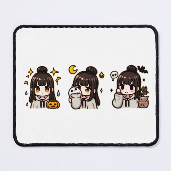 Aperçu de l'œuvre Le trio d'Halloween de Bangsban créée et vendue par bangsbun.